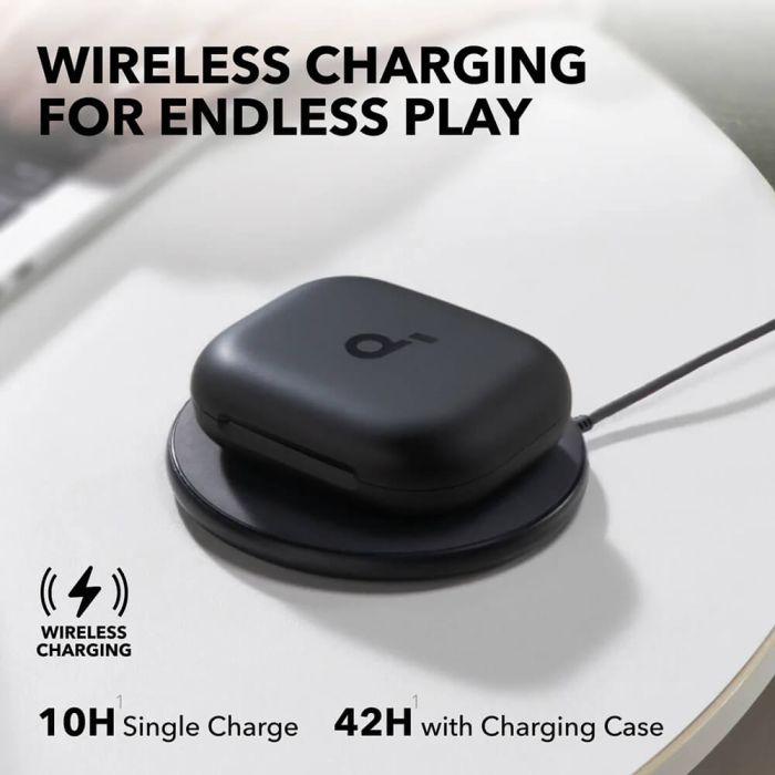 Anker Soundcore AeroFit 2 brezžične slušalke, črne