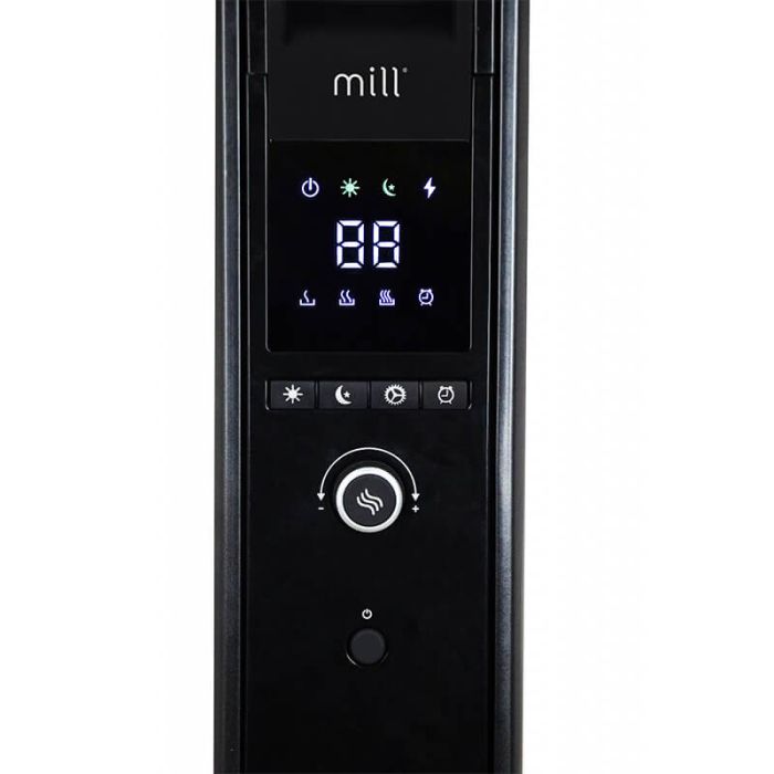 Mill oljni radiator 1000w črn Heat Boost Technology