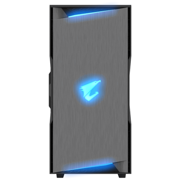 Gigabyte AC300G GLASS USB-C USB 3.1 Gen2 ATX AORUS RGB osvetljeno ohišje, črno