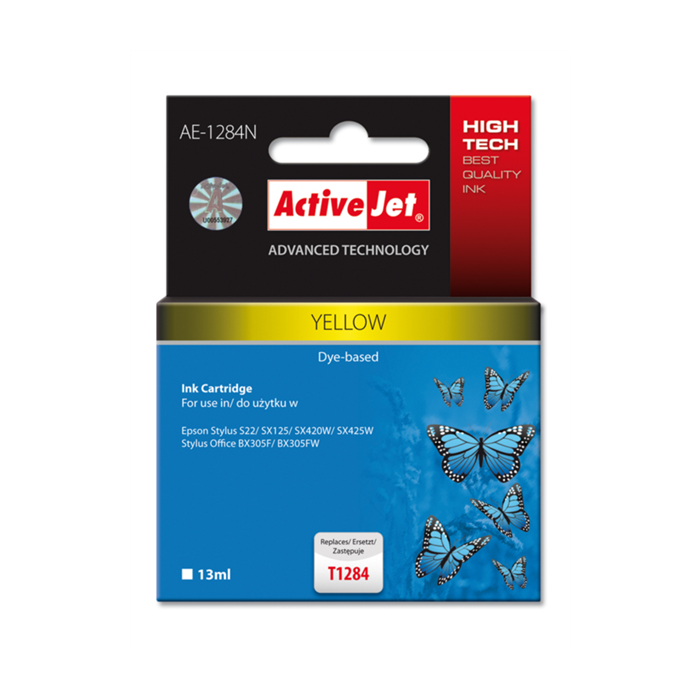 ActiveJet rumeno črnilo Epson T1284
