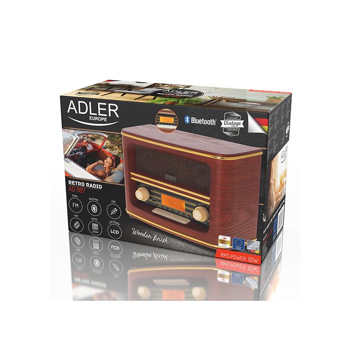 Adler retro radio AD1187 - slika 5