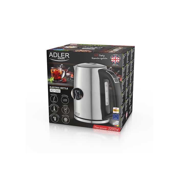 Adler grelnik vode z regulacijo temperature 1,7L 2200W AD1340 - slika 6