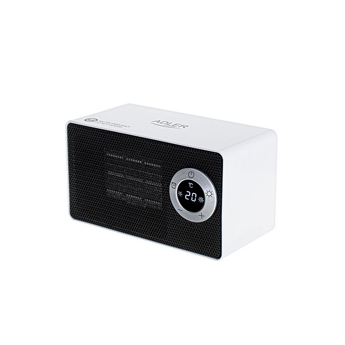 ADLER Keramični kalorifer Q LCD 1000W Bel