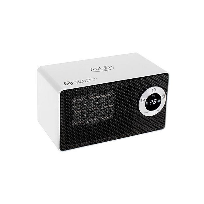 ADLER Keramični kalorifer Q LCD 1000W Bel - slika 2