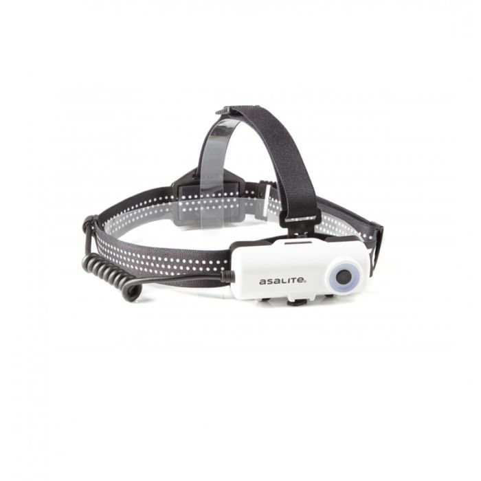 ASALITE naglavna LED svetilka 5W, polnilna