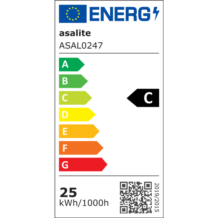 ASALITE LED BackLit panel 60x60cm 4000K 25W 4000lm