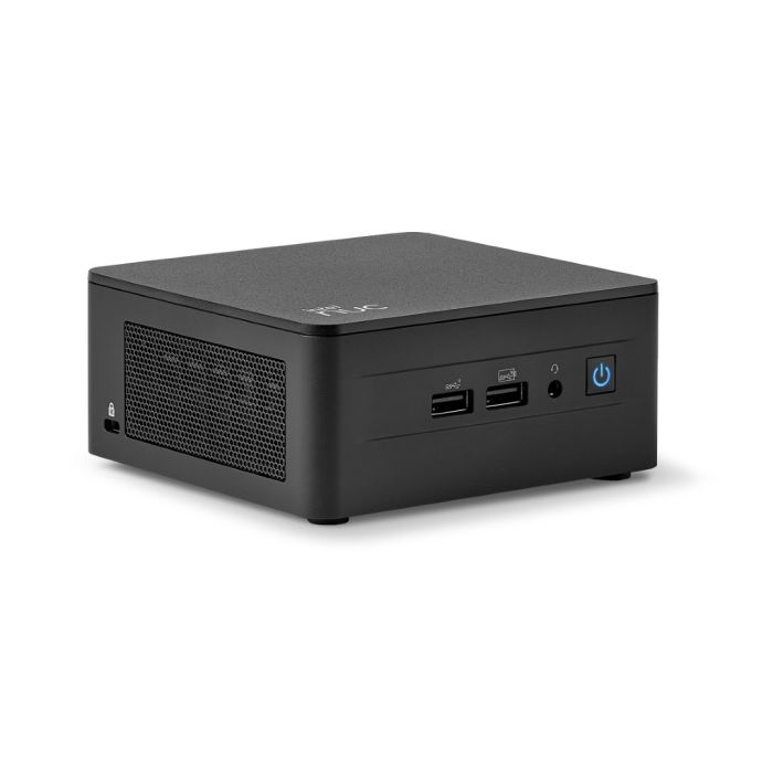 ASUS NUC Mini-PC Intel Core i7 1360P / DDR4 / TB4 Type-C DP 1.4 / USB 3.2 Gen2 / NVMe PCIe 4.0 / Wi-