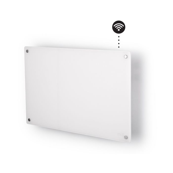 MILL panelni konvekcijski radiator Wi-Fi 600W steklo GL600WIFI3