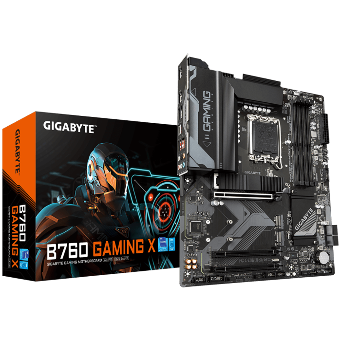 GIGABYTE B760 GAMING X, DDR5, SATA3, USB3.2Gen2, DP, LGA1700 ATX