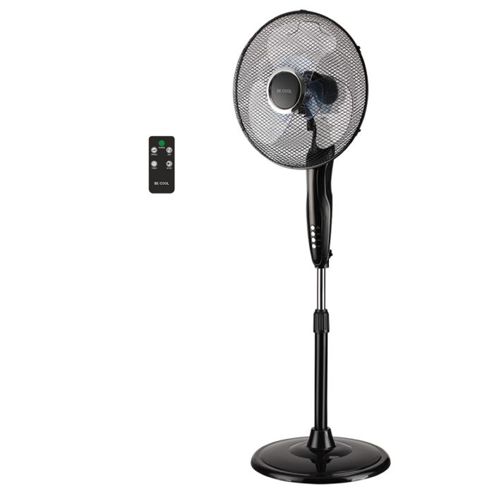 Be Cool Samostoječi ventilator z 40 cm premerom in daljinskim upravljanjem BC16SFRC