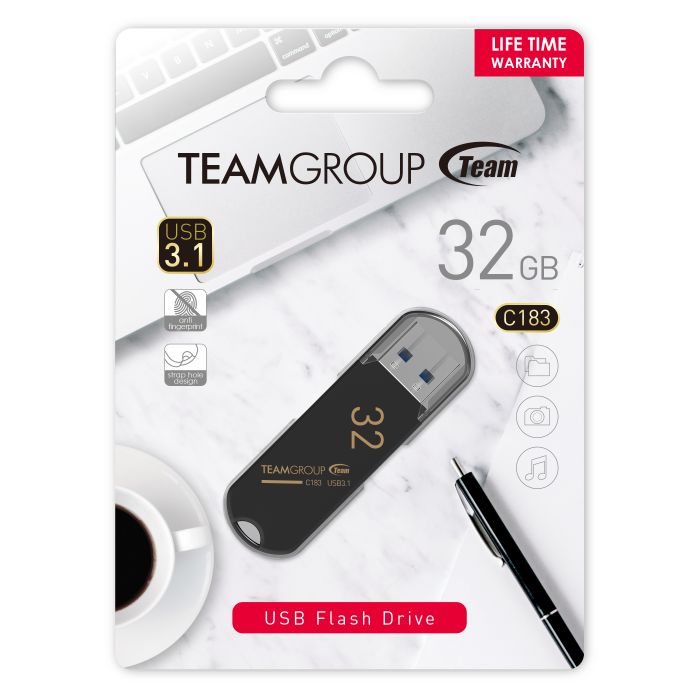 Teamgroup 32GB C183 USB 3.2 spominski ključek