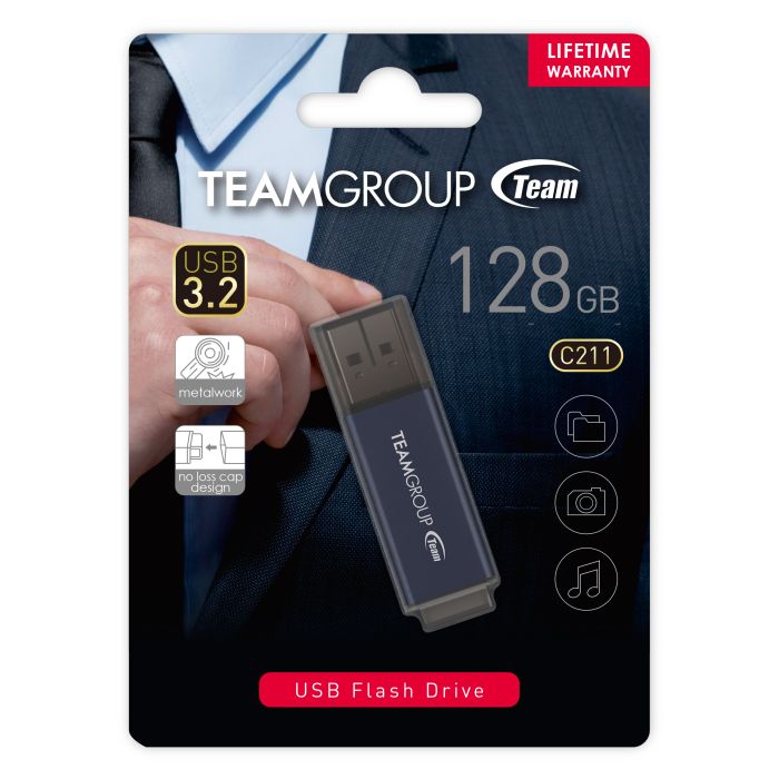 Teamgroup 128GB C211 USB 3.2 spominski ključek