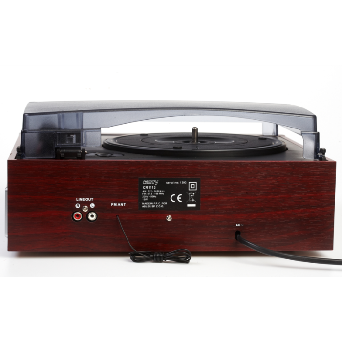 Vintage gramofon AUX/FM