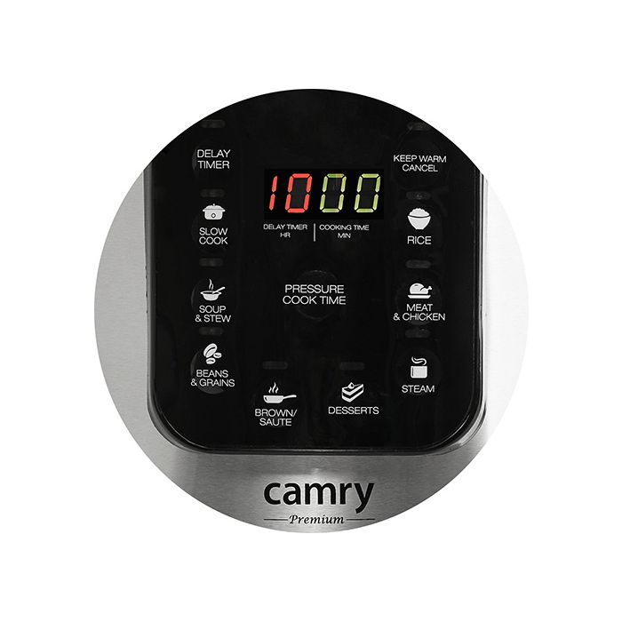 Camry multifunkcijski kuhalnik 1000W (lonec na pritisk)