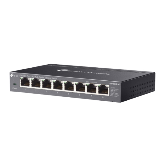 TP-LINK DS108G-M2 8 port 2.5 Multi-Gigabit mrežno stikalo / switch