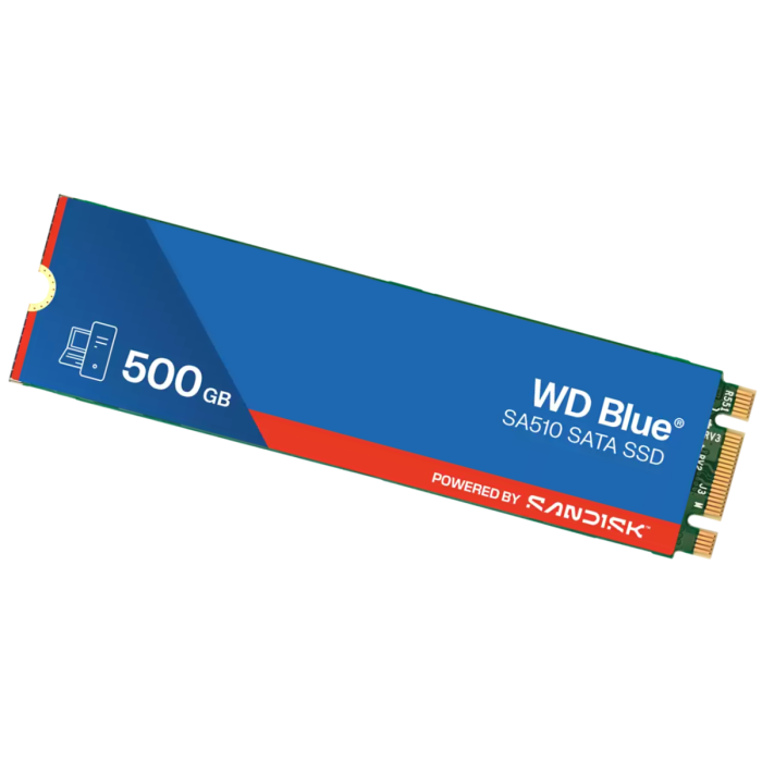 SanDisk 500GB WD Blue SA510 M.2 2280 SATA 6Gb/s SSD disk