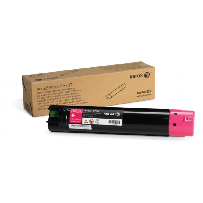 XEROX 106R01524 Magenta High Cap. Toner Cartridge za phaser 6700 za 12.000 strani magenta toner