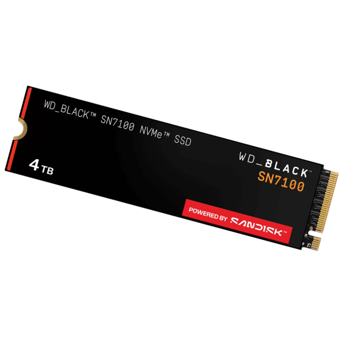 SanDisk 4TB WD Black SN7100 M.2 2280 PCI-e 4.0 NVMe 1.4 SSD disk
