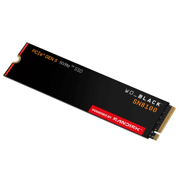 SanDisk 8TB WD Black SN8100 M.2 2280 PCI-e 5.0 NVMe 2.0 SSD disk