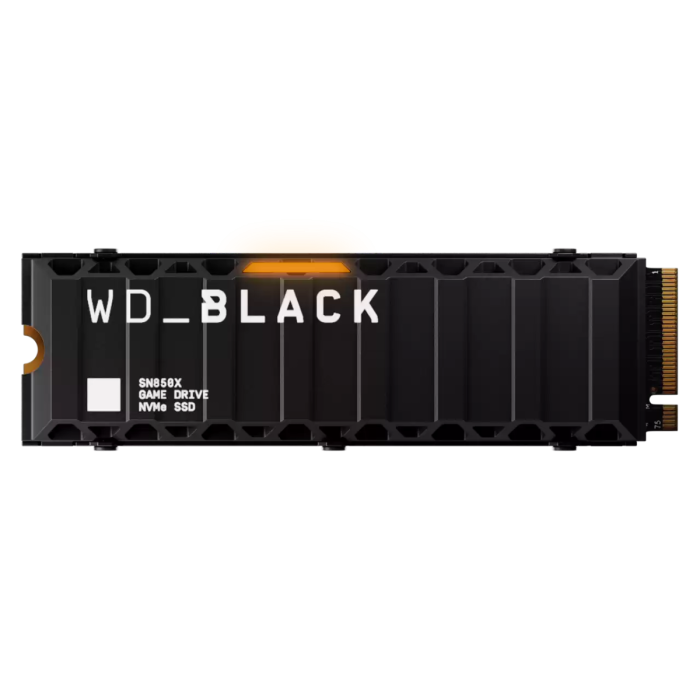 SanDisk 4TB WD Black SN850X M.2 2280 PCI-e 4.0 NVMe 1.4 SSD disk s hladilnikom