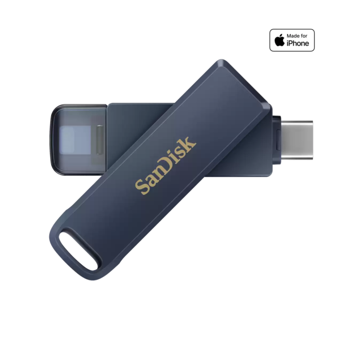 SanDisk 256GB Phone Drive for iPhone USB-C/Lightning USB ključ