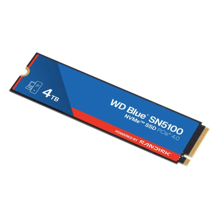 SanDisk 4TB WD Blue SN5100 M.2 2280 PCI-e 4.0 NVMe 1.4c SSD disk