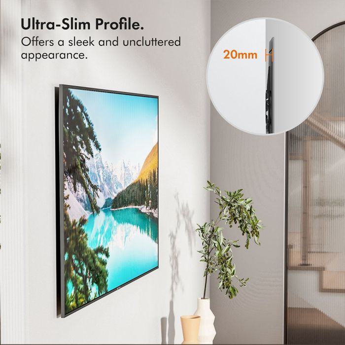 VonHaus 37-70 fiksen TV stenski nosilec do 35kg