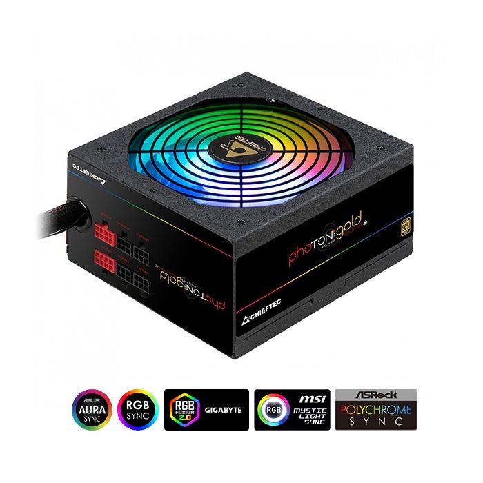 Chieftec Photon GOLD Series 750W RGB ATX modularni napajalnik