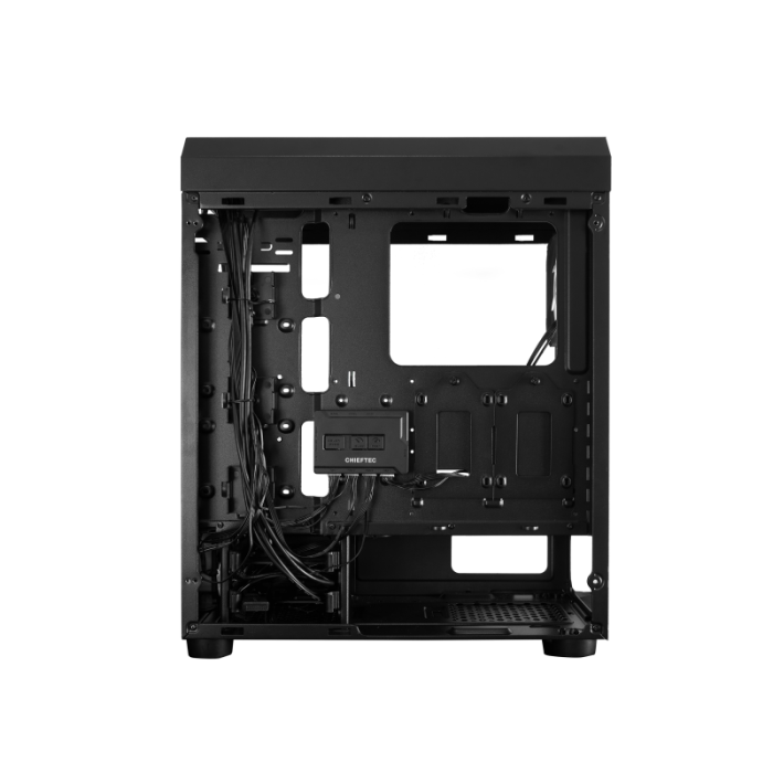Chieftec SCORPION III USB3.1 ATX TORNADO RGB ohišje, črno