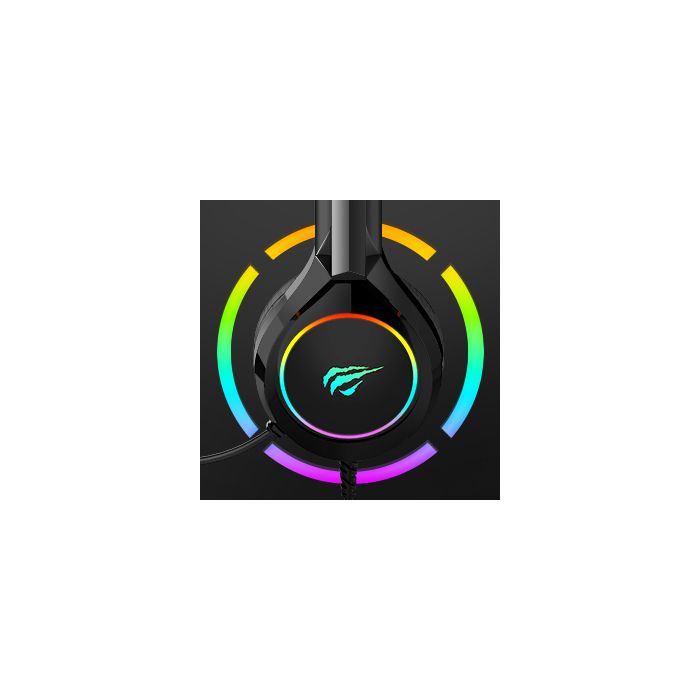 HAVIT Gamenote RGB LED slušalke z mikrofonom HV-H2232d