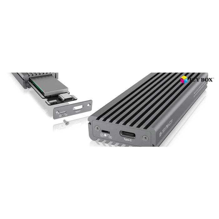 Icybox USB 3.1 ohišje za M.2 NVMe SSD