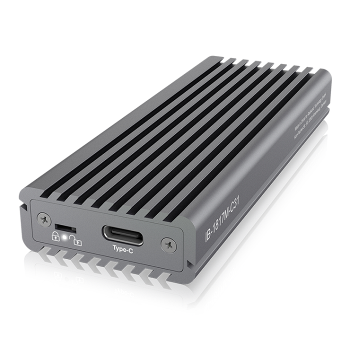 Icybox USB 3.1 ohišje za M.2 NVMe SSD