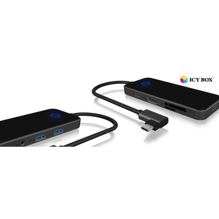 Icybox IB-DK4025-CPD USB-C priklopna postaja s Power Delivery 
