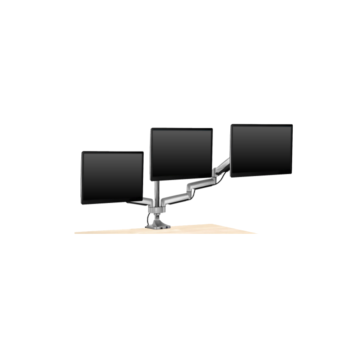 IcyBox trojni namizni nosilec za monitorja do diagonale 32