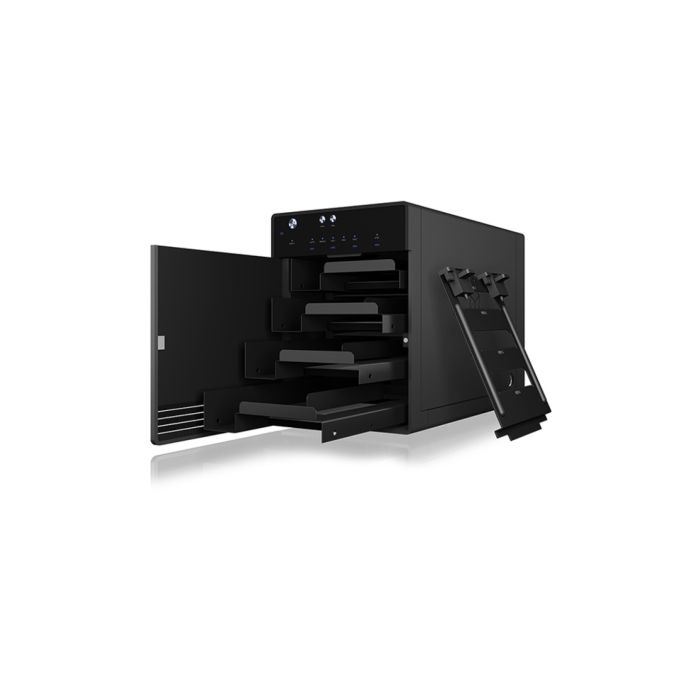 Icybox IB-3740-C31 USB 3.1 Type-C zunanje ohišje za 4 diske ali SSD