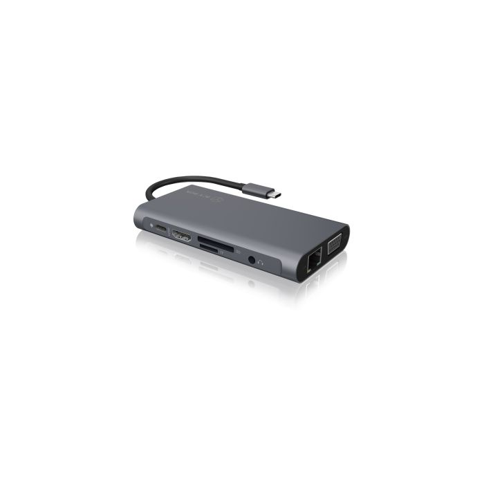 Icybox IB-DK4040-CPD priklopna postaja s Power Delivery 100W