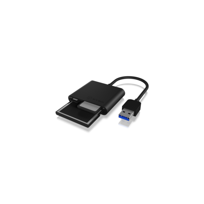 Icybox USB 3.0 zunanji čitalnik kartic