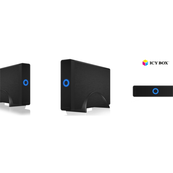 Icybox IB-377U3 zunanje ohišje, 3.5 SATA