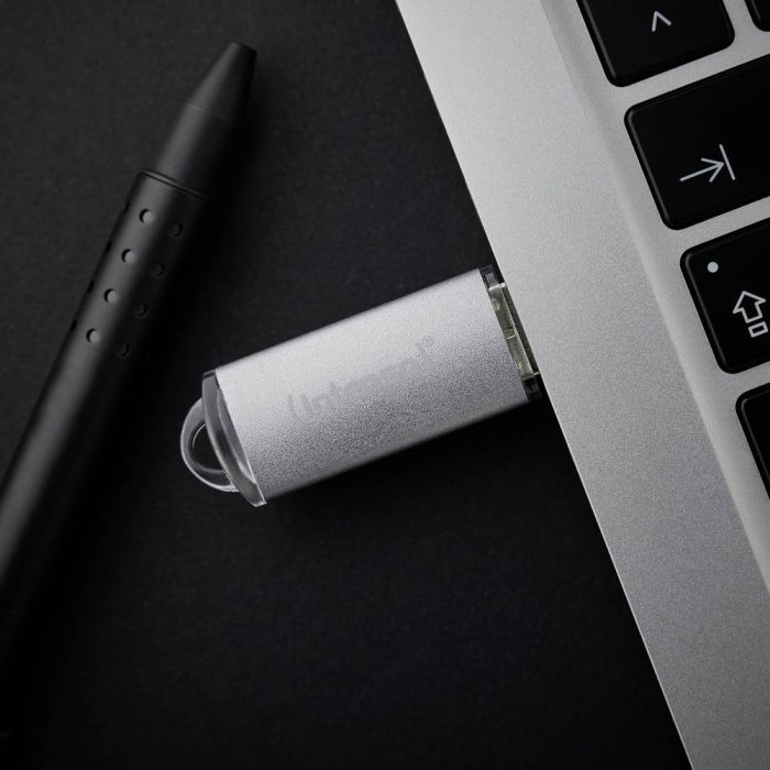 Intenso 128GB Jet Line USB 3.2 70MB/s spominski ključek - siv
