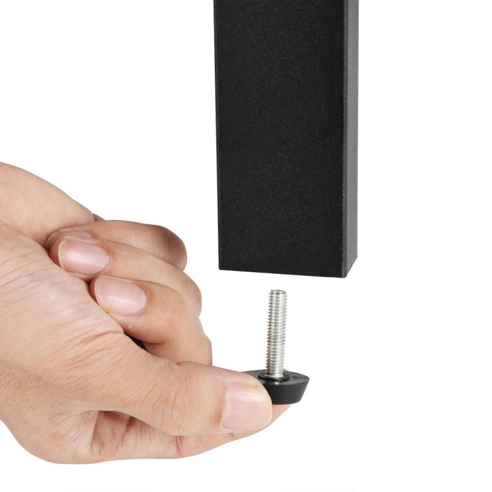 VASAGLE Vintage kotno stojalo, rustikalno rjava - slika 5