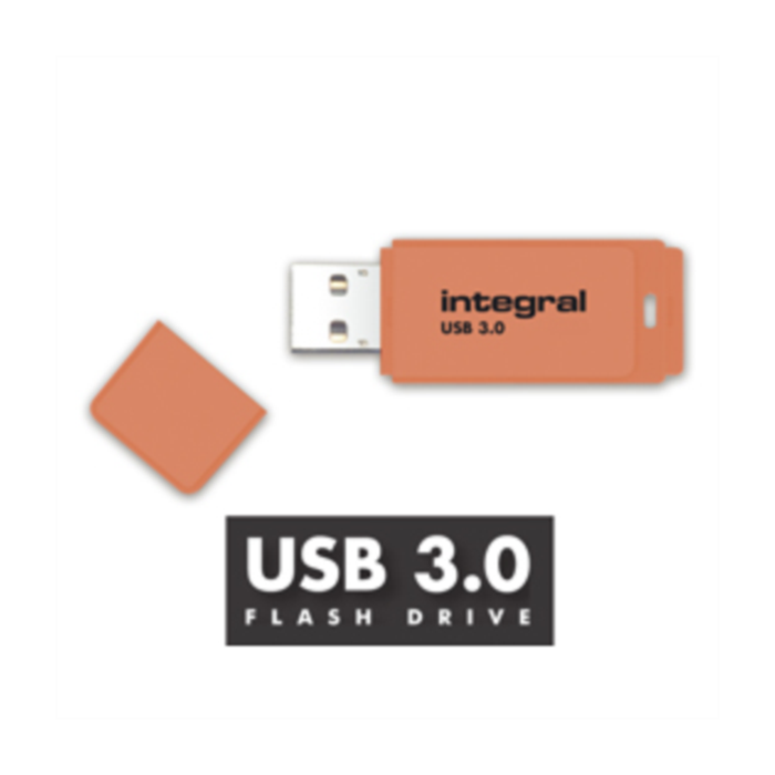 INTEGRAL 16 GB NEON 3.0. ORANŽEN
