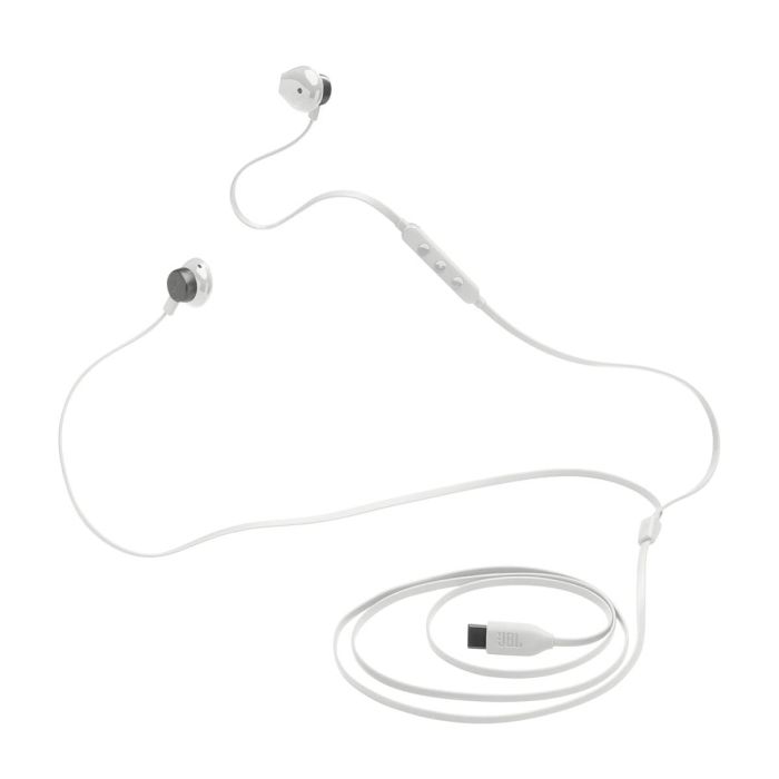 JBL USB-C žične slušalke Tune 305C, bele