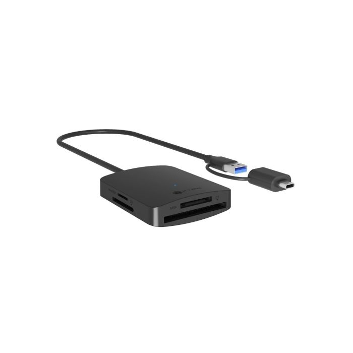 IcyBox IB-CR302-CU3 čitalec kartic USB 3.0 z USB-A in USB-C priključkom