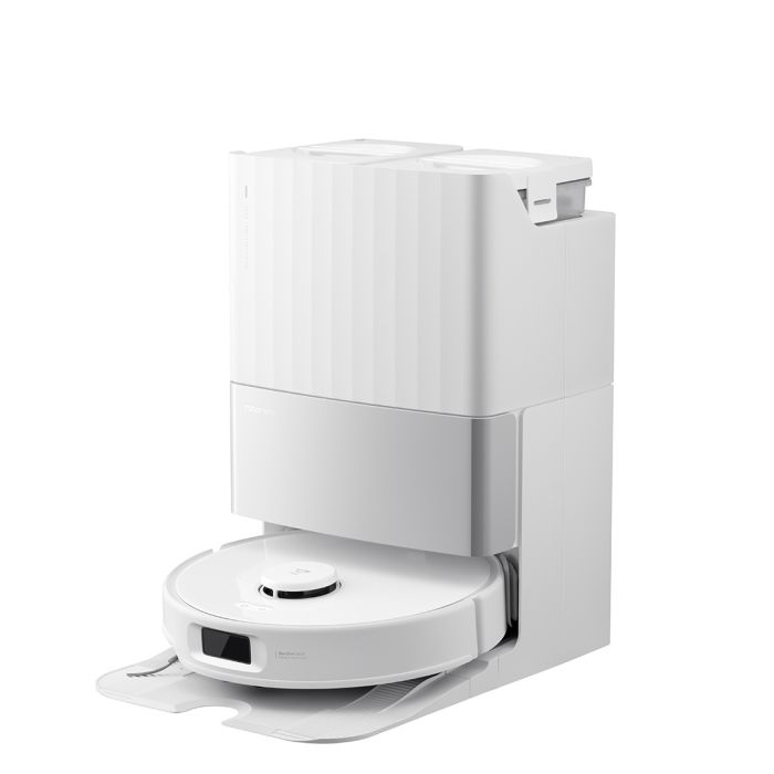 Roborock Qrevo Edge 5V1 robotski sesalnik s samočistilno postajo, bel
