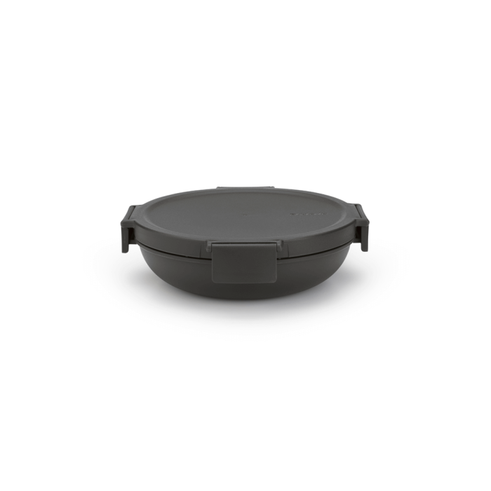 Brabantia posoda za kosilo 1L, temno siva