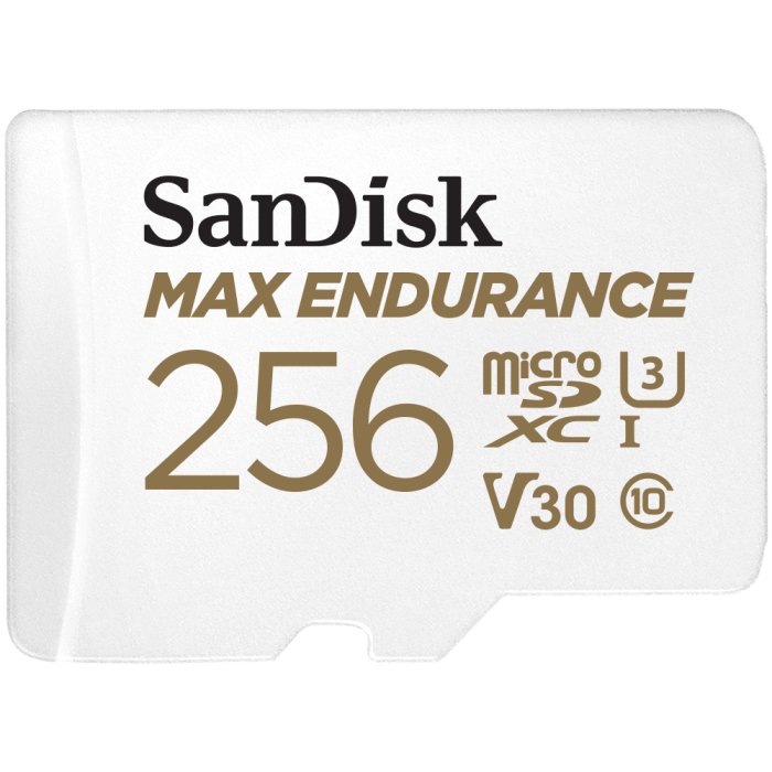SanDisk MAX ENDURANCE microSDXC 256GB + SD Adapter - slika 2