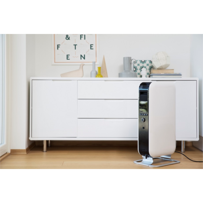 MILL oljni radiator 1500W bel jeklo AB-H1500DN