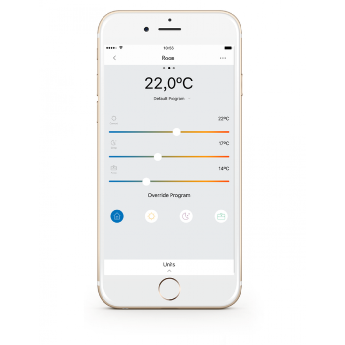 MILL konvekcijski radiator jeklo Wi-Fi 1200W CO1200WIFI3