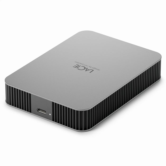 LaCie 4TB Mobile Drive Secure 2,5" USB-C zunanji HDD disk z enkripcijo - slika 2