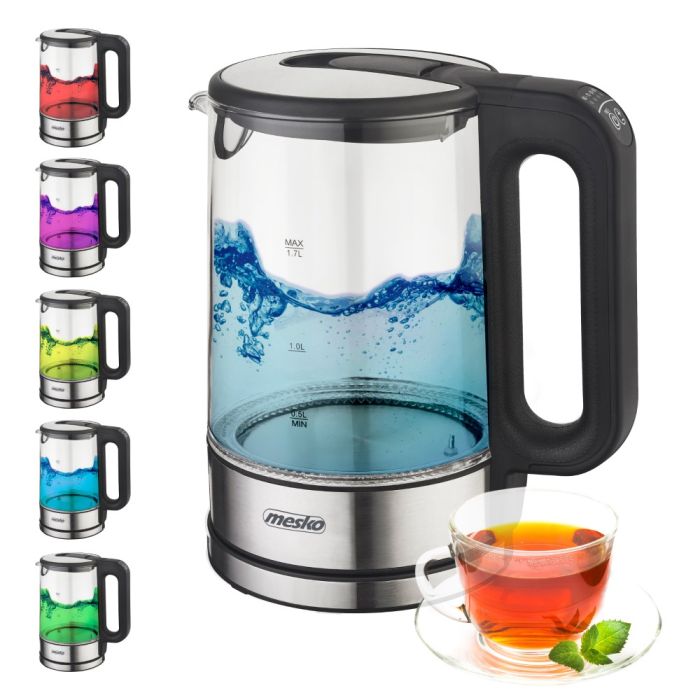 Mesko grelnik vode 1.7L 2200W  črn MS1301B - slika 5